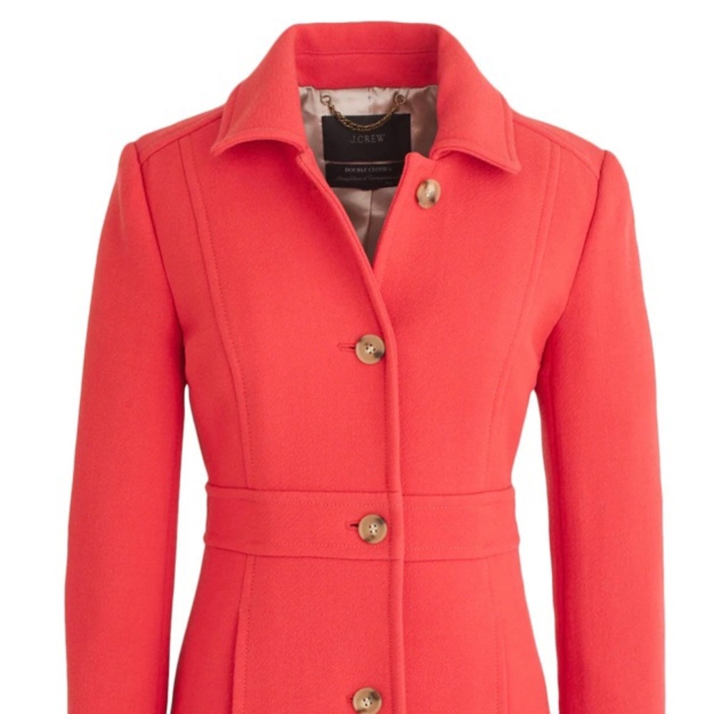 J. Crew Classic lady day coat in Italian double-cloth wool with Thinsulate®